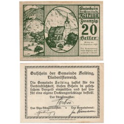 Zelting (Estiria). 1920. 20 Heller (EBC)