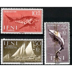 Sidi Ifni. 1958. Serie Completa (Nuevo, con señal de fijasellos y mancha)