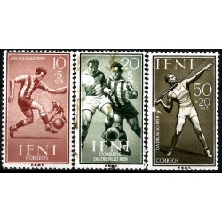 Sidi Ifni. 1959. Serie Completa (Nuevo, con señal de fijasellos y mancha)