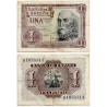 Estado Español. 1953. 1 Peseta (MBC-) Serie Q