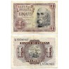 Estado Español. 1953. 1 Peseta (MBC/MBC-) Serie L