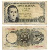 Estado Español. 1951. 5 Pesetas (BC/BC+) Serie 1F. Pequeña mancha