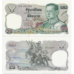 (88) Tailandia. 1981. 20 Baht (SC-)