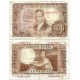 Estado Español. 1953. 100 Pesetas (BC-/BC) Serie 2J. Manchas