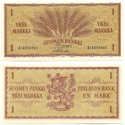 (98a) Finlandia. 1963. 1 Markka (SC)
