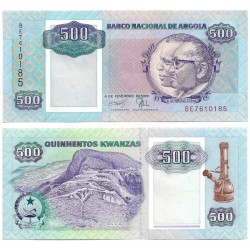 (128b) Angola. 1991. 500 Kwanzas (SC)