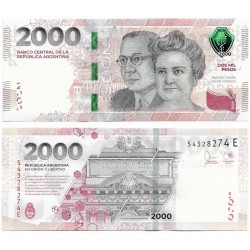 (W368) Argentina. 2023. 2000 Pesos (SC)