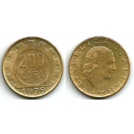 (105) Italia. 1979. 200 Lira (MBC+)