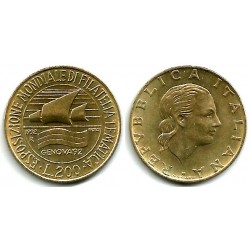 (151) Italia. 1992. 200 Lira (EBC)