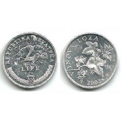 (4) Croacia. 2003. 2 Lipa (EBC)
