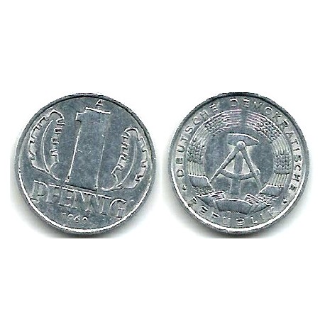 (8.1) Alemania. 1960(A). 1 Pfennig (MBC)