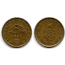 (37) Croacia. 1996. 5 Lipa (MBC-)
