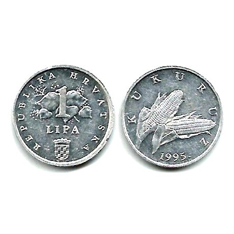 (3) Croacia. 1995. 1 Lipa (EBC+)