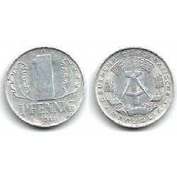 (8.1) Alemania. 1961(A). 1 Pfennig (MBC)