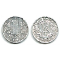 (8.2) Alemania Democrática. 1983(A). 1 Pfennig (MBC-)