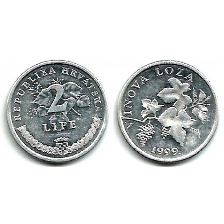(4) Croacia. 1999. 2 Lira (EBC)