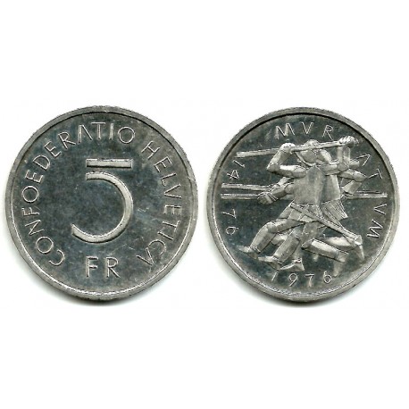 (54) Suiza. 1976. 5 Francs (EBC-)