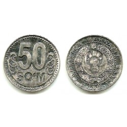 Uzbekistán. 2018. 50 Som (SC)