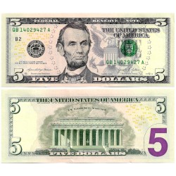 (W551) Estados Unidos de América. 2021. 5 Dollars (SC)