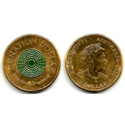 Australia. 2021. 1 Dollar (EBC)