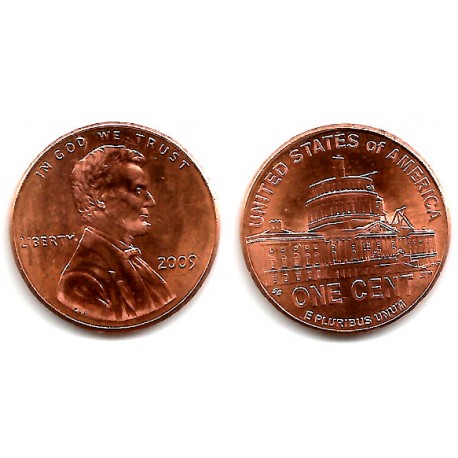 (444) Estados Unidos de América. 2009. 1 Cent (EBC+)