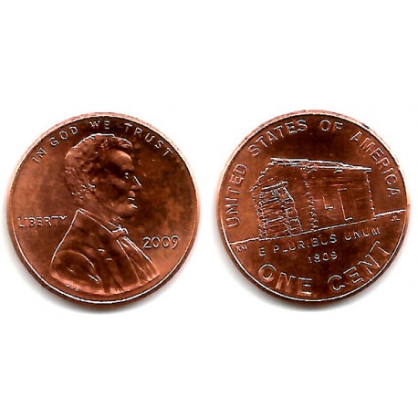 (441) Estados Unidos de América. 2009. 1 Cent (EBC+)