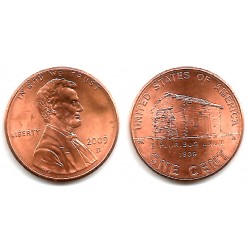 (441) Estados Unidos de América. 2009(D). 1 Cent (EBC+)