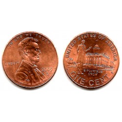 (443) Estados Unidos de América. 2009(D). 1 Cent (EBC+)