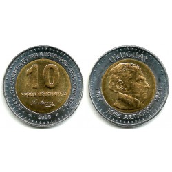 (121) Uruguay. 2000. 10 Pesos (SC)
