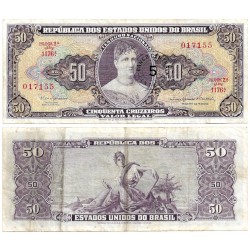 (184a) Brasil. 1966-67. 5 Centavos (MBC-)
