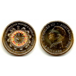 Australia. 2025. 2 Dollars (SC) Semana de la Mujer