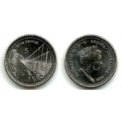 Gibraltar. 2020. 5 Pence (SC)