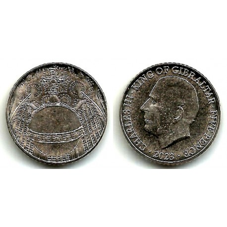 Gibraltar. 2023. 5 Pence (SC)