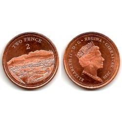 Gibraltar. 2020. 2 Pence (SC)