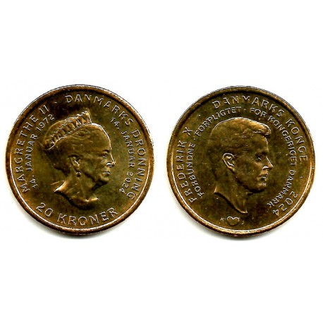 Dinamarca. 2024. 20 Kroner (SC)