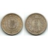 (Y31) Japon. 1909(42). 50 Sen (EBC-) (Plata)