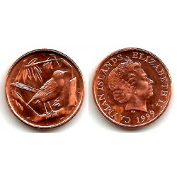 (131) Islas Caimán. 1999. 1 Cent (EBC)