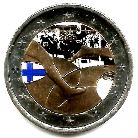 Finlandia. 2025. 2 Euro (SC) Coloreada