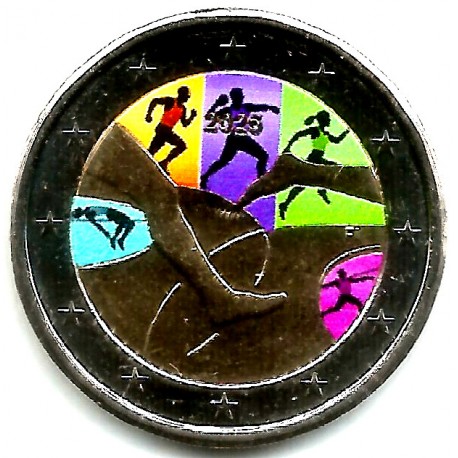 Finlandia. 2025. 2 Euro (SC) Coloreada