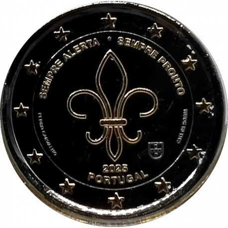 Portugal. 2025. 2 Euro (SC) Oro & Rutenio
