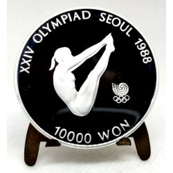 (57) Corea del Sur. 1988. 10000 Won (EBC+) (Plata)