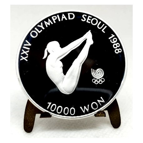 (57) Corea del Sur. 1988. 10000 Won (EBC+) (Plata)