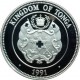 (140) Tonga. 1992. 1 Pa'Anga (EBC+) (Plata)