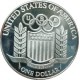 (234) Estados Unidos de América. 1992(S). 1 Dollar (EBC+) (Plata)
