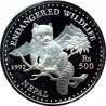 (1090) Nepal. VS2049. 500 Rupees (EBC+) (Plata) Leves manchas
