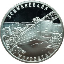 Medalla Conmemorativa Ferrocarril colgante de Wuppertal (EBC+) (Plata)