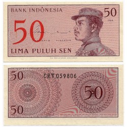 (64) Indonesia. 1964. 50 Sen (SC)
