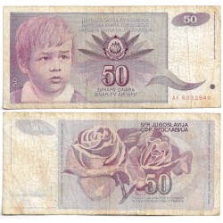 (104) Yugoslavia. 1990. 50 Dinara (BC)