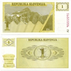(1) Eslovenia. 1990. 1 Tolar (EBC+)