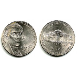 (381) Estados Unidos de América. 2013(P). 5 Cents (EBC)
